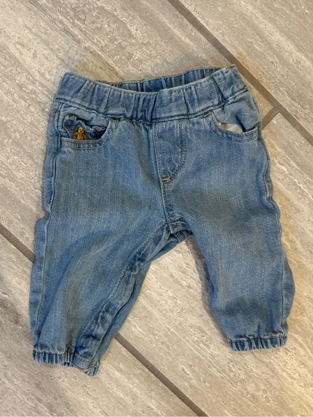 Baby Gap Light Blue Denim Jogger Pants